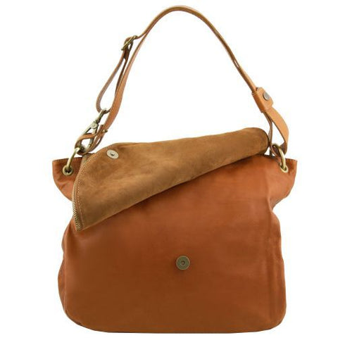 TL Bag - Soft leather shoulder bag with tassel detail
